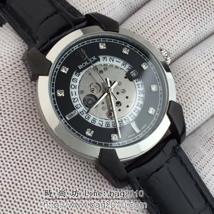 勞力士ROLEX 316L精鋼表殼 全自動機械 時尚男士腕表 WSS0912